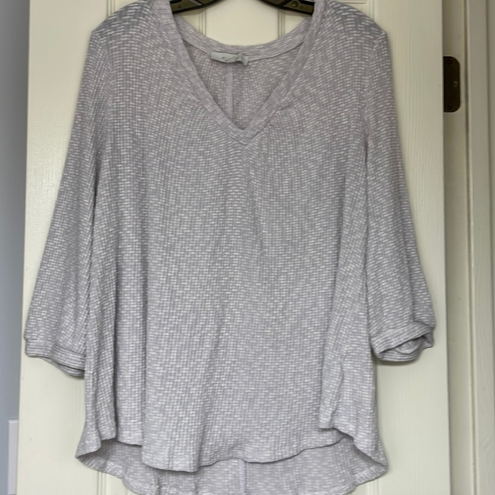 Lavender V-Neck